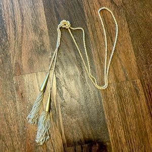 Kendra Scott Phara Lariat Necklace Gold